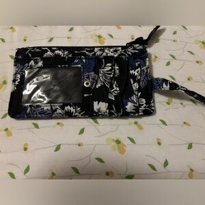 Vera Bradley blue paisley credit card/ID case